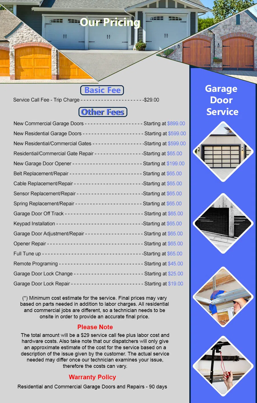 Metro Garage Door Service Miami, FL 786-431-0428